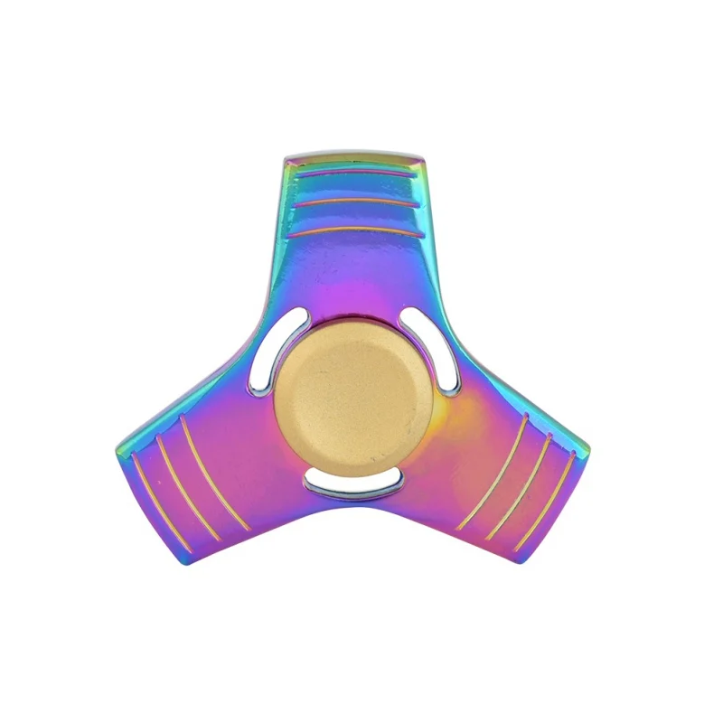 

EDC Fidget Spinner Zinc Tri-spinner Hand Spinner Aluminum Alloy Fidget Toy Anxiety Stress Adults Kid Finger Spinner Metal