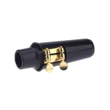 Лучшая цена Саксофоны sax Интимные аксессуары Пластик Саксофоны мундштук с Кепки и металлической пряжкой