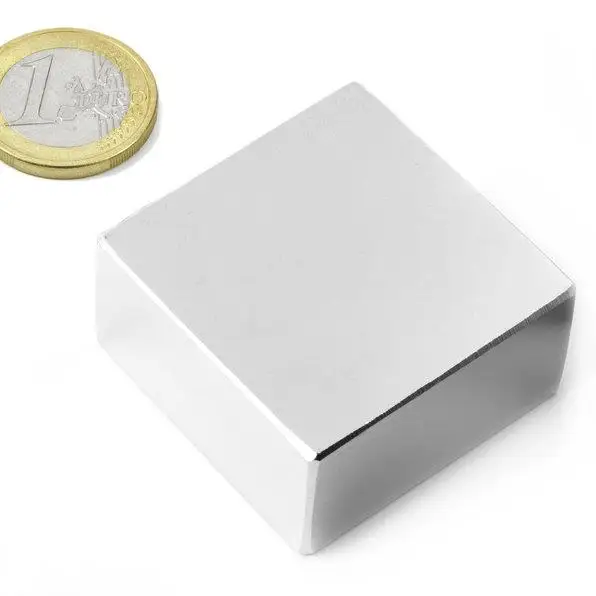 

2PCS block 40x40x20mm Super Strong Rare Earth Block NdFeB Magnet 40*40*20 mm Neodymium N35 Magnets