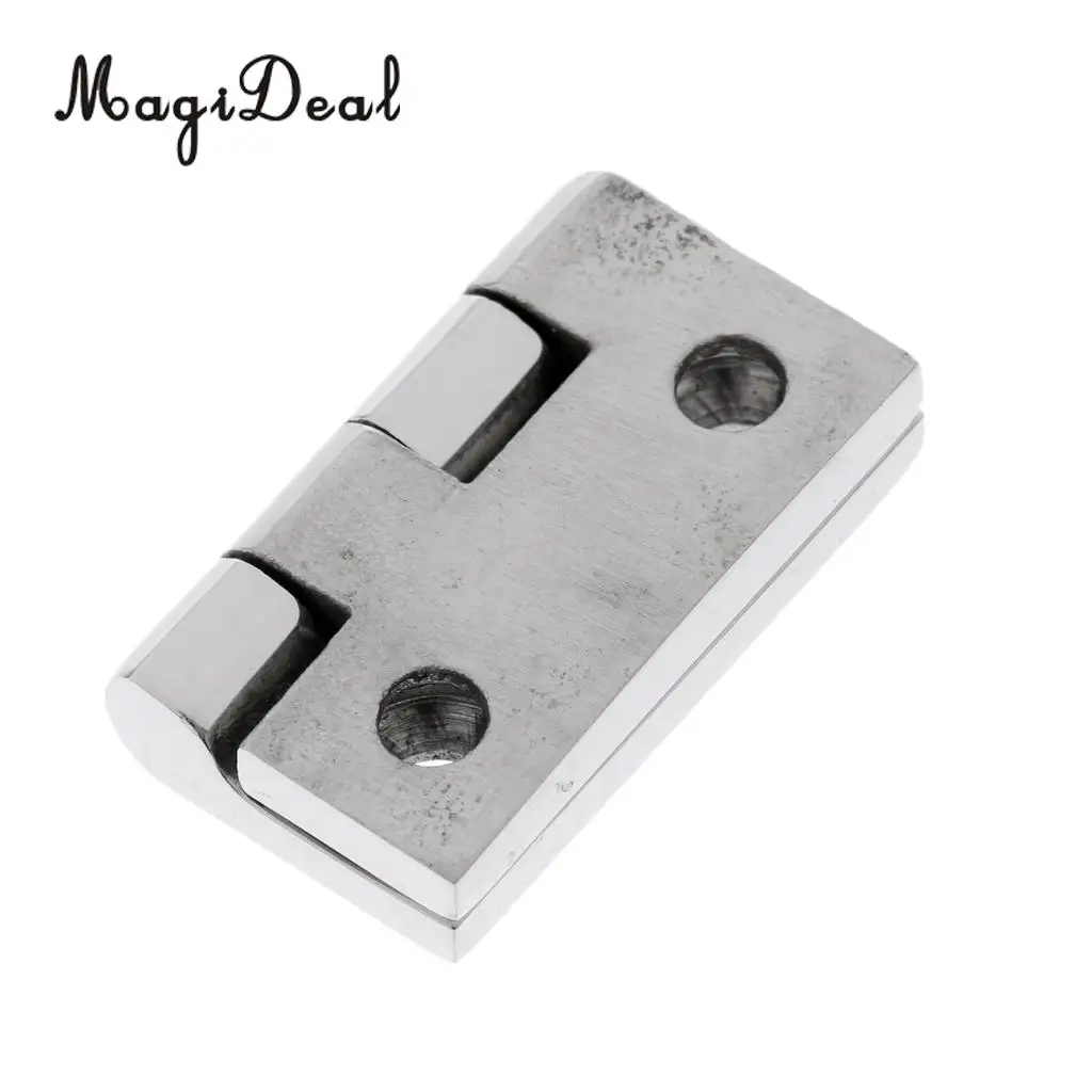 2 x Heavy Duty High Polished Butt Door Hinge 38mm 1-1/2' 316 Marine Grade Stainless Steel DIY Boat Hardware Accessories