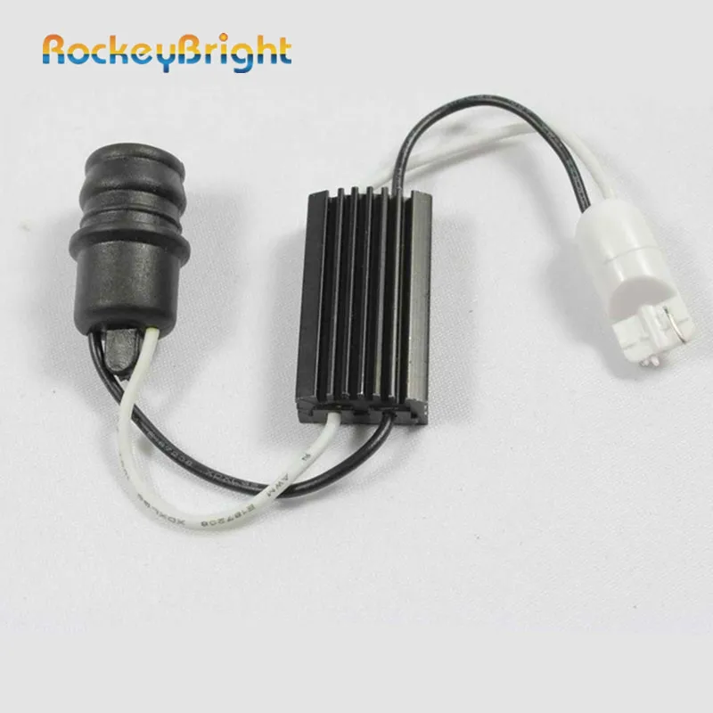 Rockeybright 501 T10 W5W Автомобильный светодиодный декодер t10 canbus led сигнальный подавитель декодер T10 led canbus w5w нагрузочный резистор для светодиодного светильника