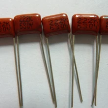 10 шт. CBB 222 630V 222K CBB21 0,022 мкФ 2.2nF P8 Металлизированный Полипропиленовый пленочный конденсатор с алюминиевой крышкой