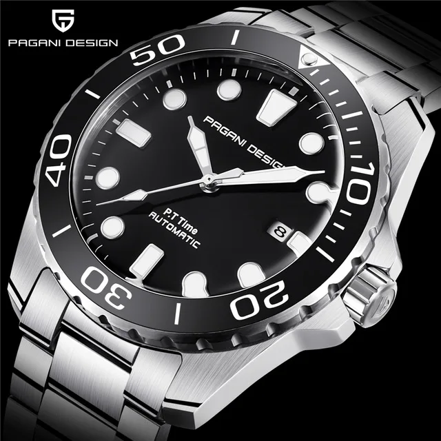 

PAGANI DESIGN 2018 Top luxury Men's Military Sport Mechanical Watches Waterproof Stainless Steel Top Brand Luxury Men Watch