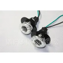 motorcycle parts Clear Flush Mount LED Turn Signals Light For Kawasaki ZZR600 ZZR 600 2005 2006