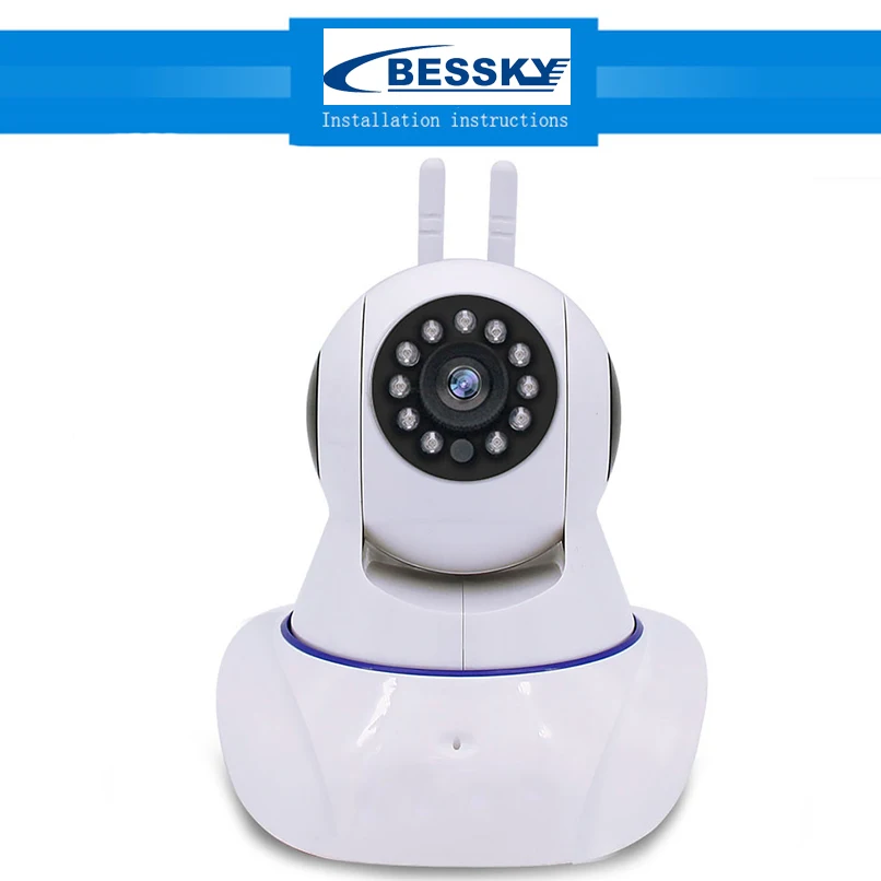 bilder für BESSKY HD 720 P Wireless IP Kamera Smart CCTV Überwachungskamera P2P Netzwerk Baby Monitor Home Serveillance Wifi Kamera Zwei-wayAudio bilder für BESSKY HD 720 P Wireless IP Kamera Smart CCTV Überwachungskamera P2P Netzwerk Baby Monitor Home Serveillance Wifi Kamera Zwei-wayAudio