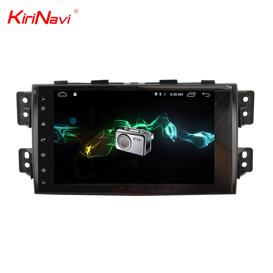 Perfect KiriNavi 9 inch Adnroid 9.0 Car Dvd Multimedia Player For Kia Mohave Borrego Car Radio GPS Navigation 2008+ 3