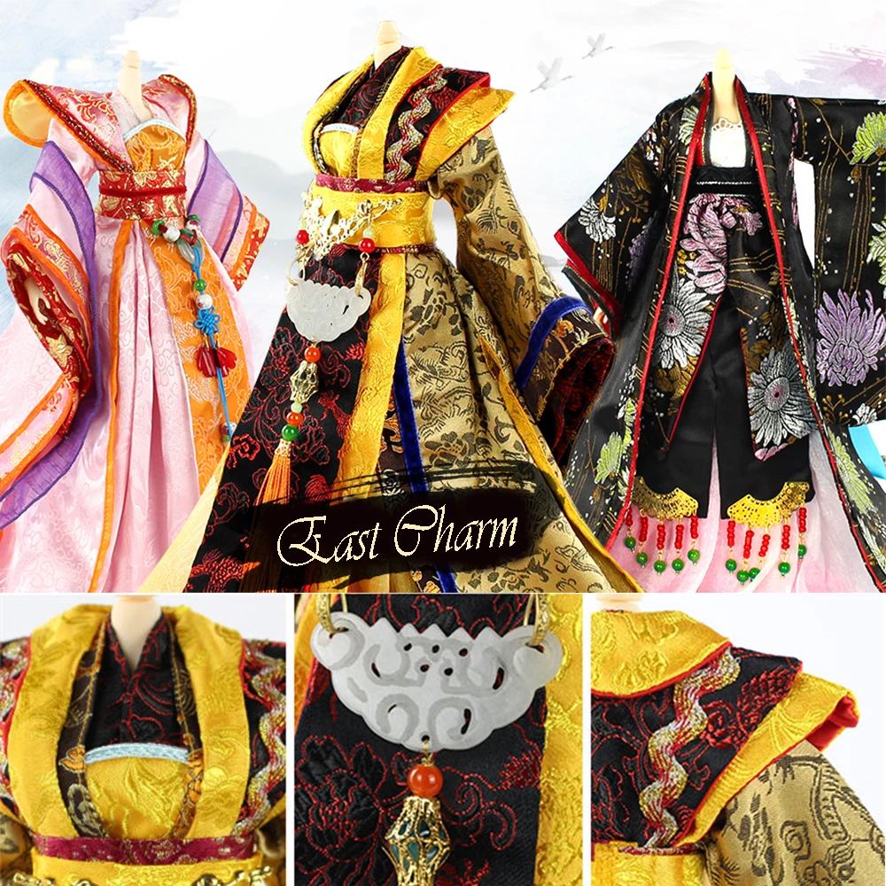 

Outfits for 1/6 BJD Blyth doll MM Girl East Charm clothes for 35cm Joint body