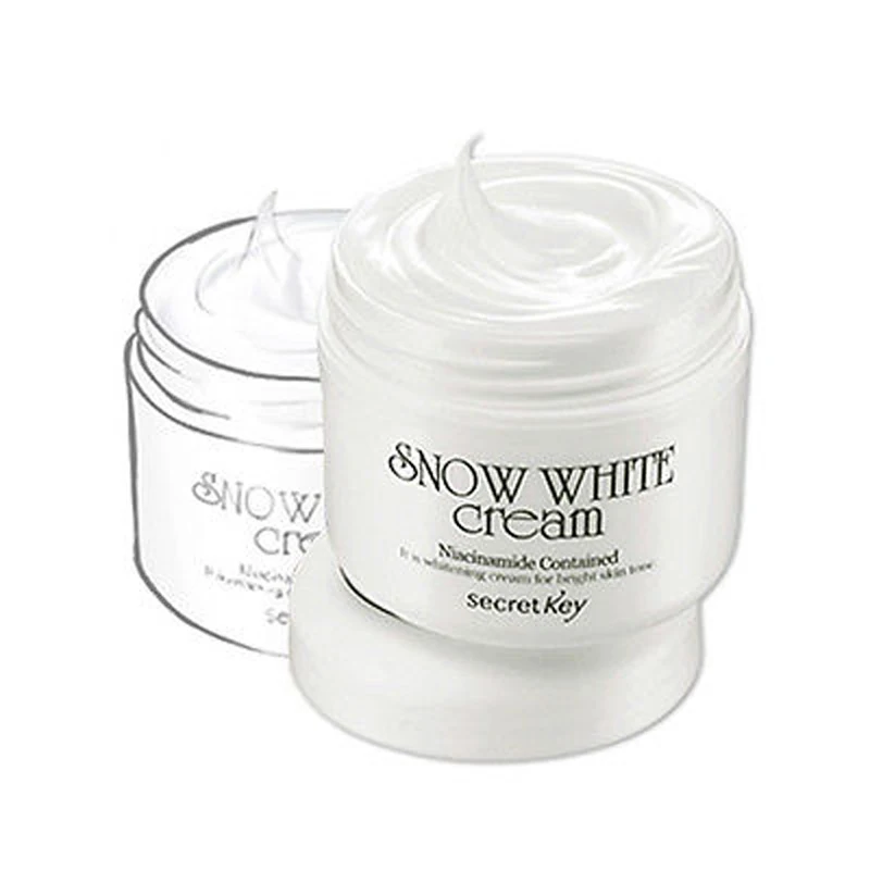 SECRET KEY Snow White Cream 50ml Face Skin Whitening Cream Moisturizing