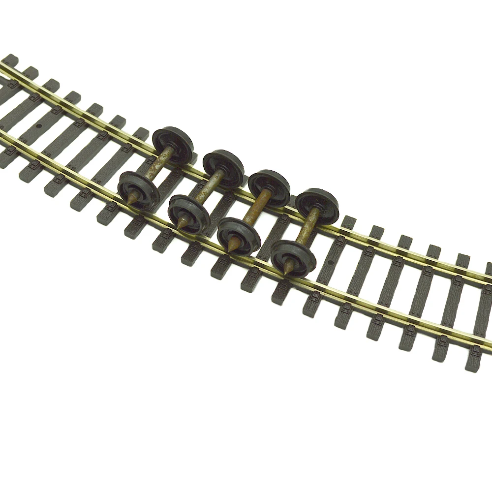 20 шт Хо пропорциональная модель поезда колеса 1: 87 масштаб аксессуары для поезда Материал металл и пластик