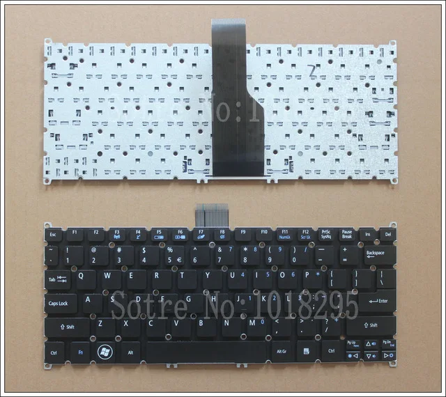 

New laptop keyboard For ACER Aspire MS2346 MS2377 Q1VZC Chromebook C7 C710 C710-2847 US keyboard