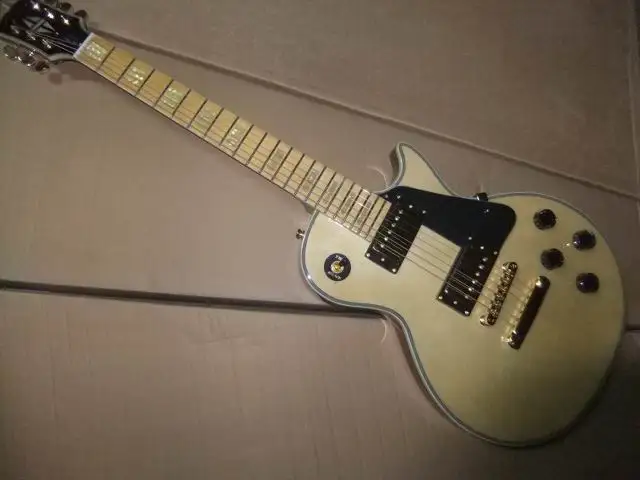 

Wholesale New Arrival Cnbald LP Custom electric guitar Maple In Natural 110210