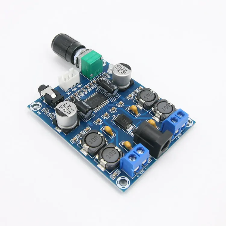 XH-M312 TPA3118D2 DC 12 V-24 V-28 V выход 45W x 2 Цифровой HD издание аудио усилитель мощности |