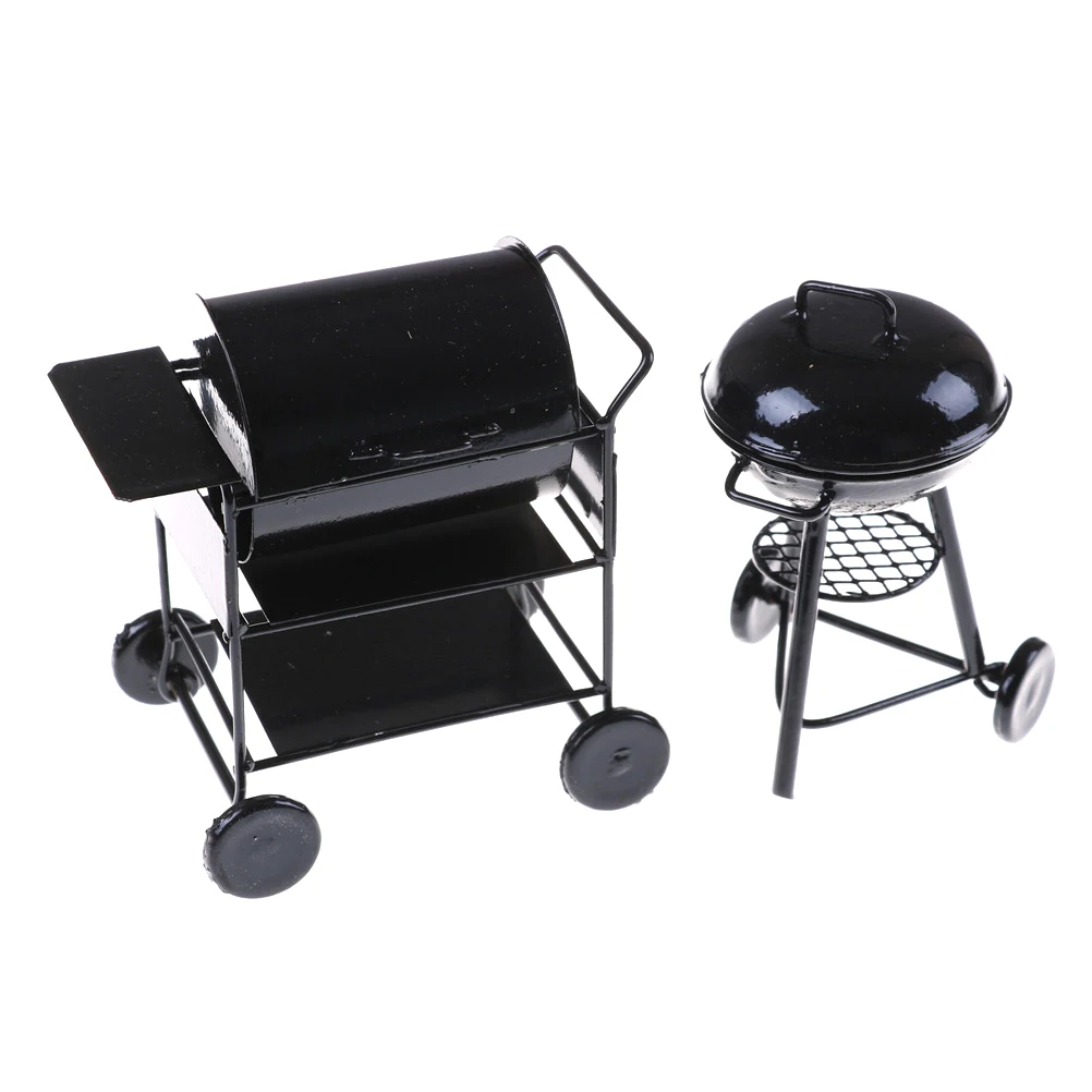 1Set Big Size Garden Outdoor Bar Restaurant Dollhouse Accessories Novelty 112 Miniature Iron