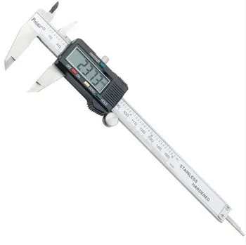 

Free shipping Digital caliper Stainless steel 150mm/6" Inch metric system imperial standard Calipers measuring tool micrometer