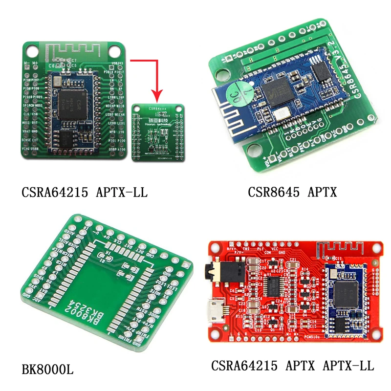 CSR8645 Bluetooth V4.0 усилитель платы модуль AUX APTX 2*5 вт DIY Bluetooth