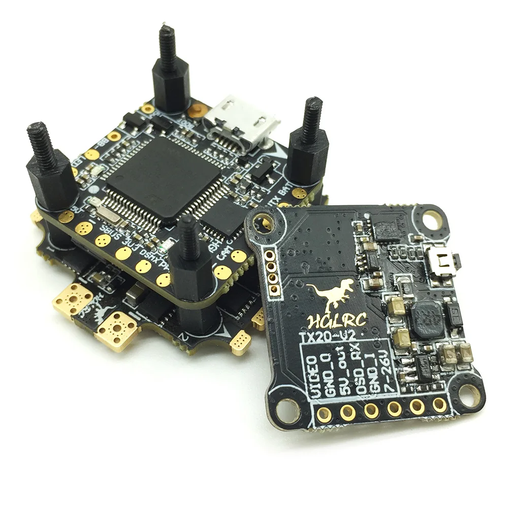 

XJB F440 TX20.V2 F4 Flight Controller OSD 4in1 40A Blheli_S ESC 5.8G FPV Transmitter for RC Racing Quadcopter Drone