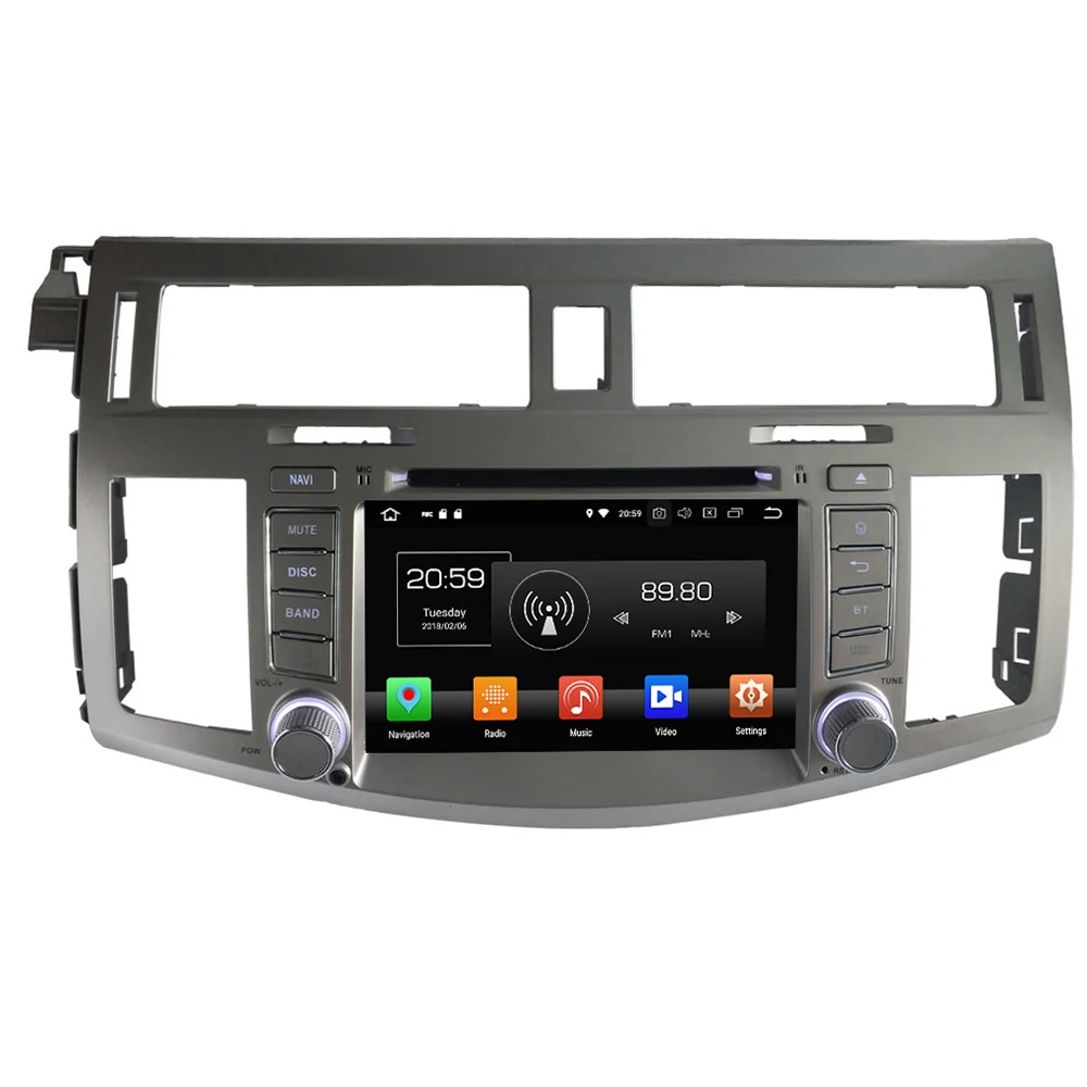 Clearance Octa Core 4GB RAM 32GB ROM 2 DIN 3G 4G WIFI GPS Android 8.0 Car Radio Stereo Player for Toyota Avalon 2005-2012 23