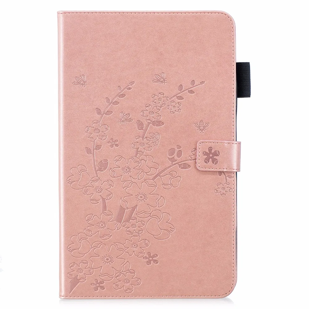 20pcs/lot Plum Flower 3 card wallet flip leather cover case for Samsung Galaxy Tab S4 10.5 inch SM-T830 T835 hot sale | Компьютеры и