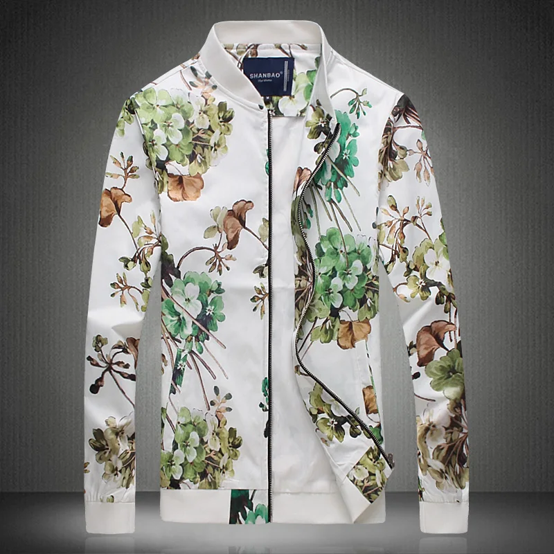 

2017 new spring men's standard collar jacket dress the irregular pattern of large men's casual jackets coat large size M-5XL