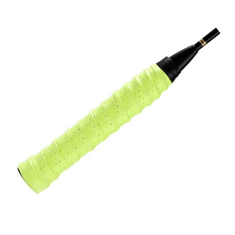 Противоскользящая дышащая Спортивная Теннисный напульсник изоляционная лента ручки для бадминтона - Цвет: green