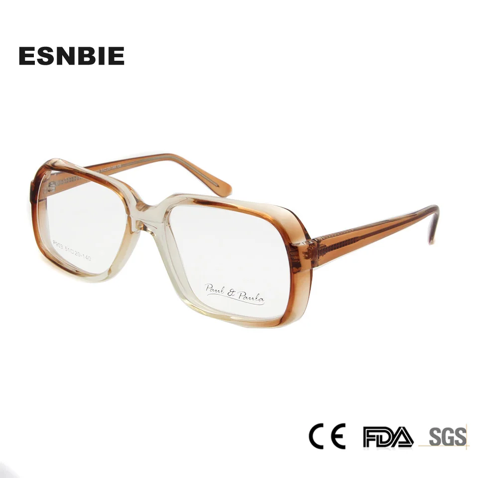 

ESNBIE Vintage CP Frame Glasses Women Oversized Nerd Glass Female Eyeglasses lentes opticos mujer Optical Glass Frame Woman