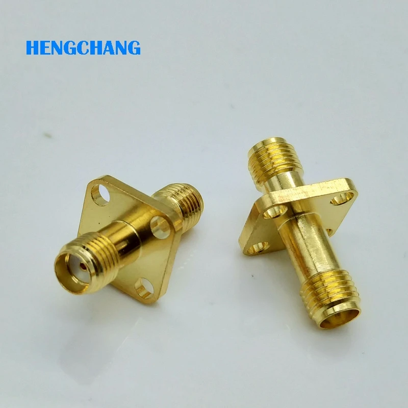 

SMA-KKF 12.7mm Flange butt joint SMA Female Connector Coaxial RF SMA Connector 10pcs/lot