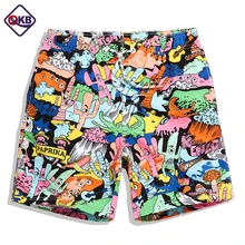 Qikerbong мужские пляжные шорты Повседневное Для мужчин доска Шорты для женщин бермуды Пляжные шорты для будущих мам гей Купальники для малышек купальники быстрая сушка боксер Мужские Шорты для купания