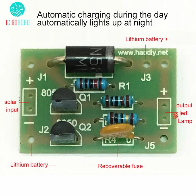 lampe solaire batterie lithium