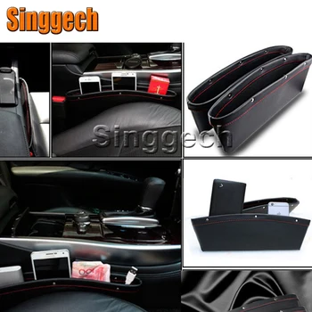 

1Pcs Car Seat Gap Slit Pocket Storage Box For Ford Focus 2 3 1 Fiesta Mondeo Kuga Ecosport Alfa Romeo 159 147 156 166 GT Mito
