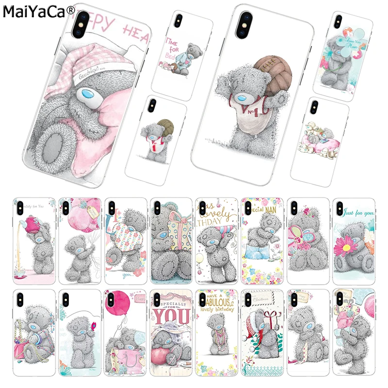 MaiYaCa силиконовый чехол для телефона, низкая, Tatty Teddy Me To You Bear для iphone 11 pro 8 7 66S Plus X 10 5S SE 5C XS XR XS MAX