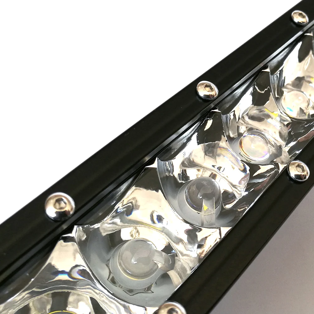 Ceny 3D 120W 150W 180W 240W super cienki jeden rząd zakrzywiona listwa świetlna led belki dla 4x4 Offroad SUV 4WD ATV jazdy światła robocze