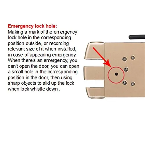 Wireless Security Invisible Keyless Entry Home Smart Remote Control Lock-8