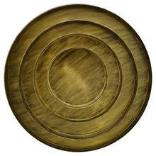 Docinho Ouro Bandeja Para Bolo Ferramentas Bakeware Sobremesa Decoradores Escovado Placa De Metal Para Casa e Decoração Fotografia Adereços(China)