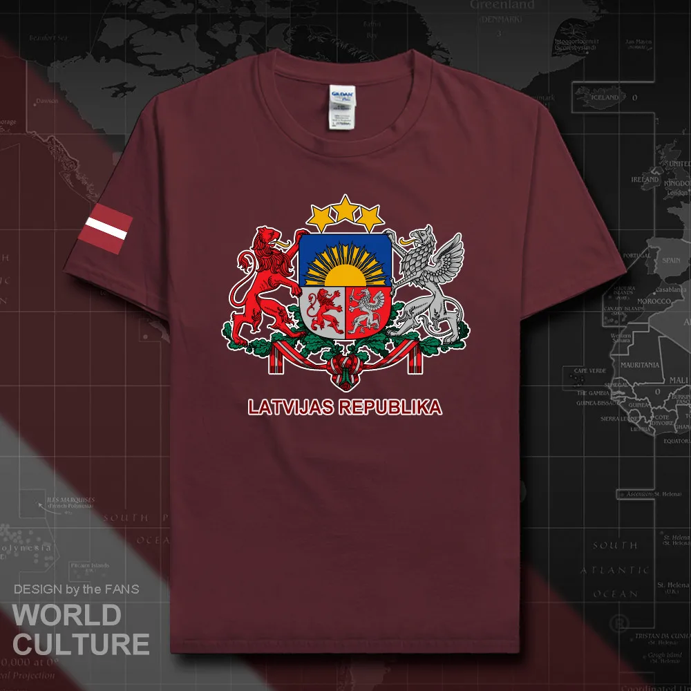 

Latvia Latvija men t shirts jerseys nation team tshirt 100% cotton t-shirts clothing tees country sporting flags Latvian LVA 20