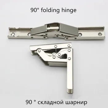

90 fold hinge hinge improvised conversion 180 degrees mesa supporting composition hidden type
