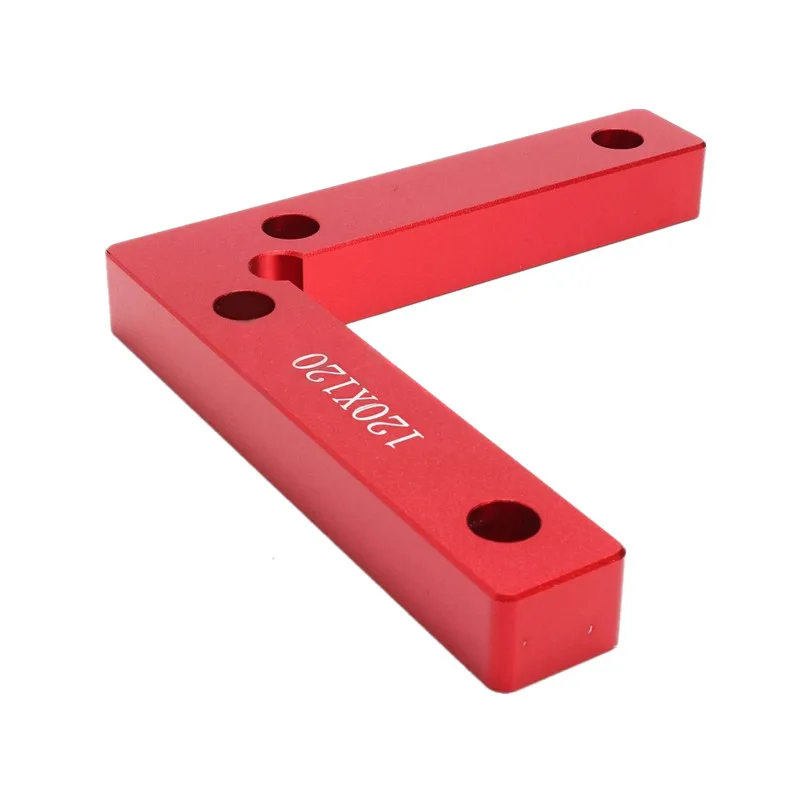 

ALLSOME Aluminum Alloy Right Angle Positioning L Block 90 Right Angle Rectangular Woodworking Puzzle Fixed Fixture Corner HT1032