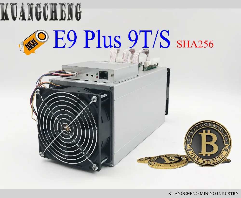 Asic Miner Ebit E9 Plus 9T 14nm Miner integrated machine лучше, чем Antminer S9 для BTC BCH