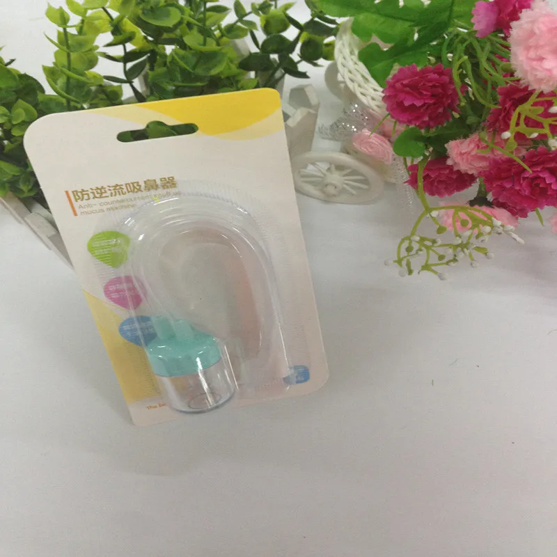 1 Pcs Infant Safe Nose Cleaner Vacuum Suction Nasal Mucus Runny Aspirator High Quality Hot Baby Kids Healthy Care Convenient