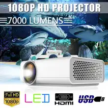 YG520 проектор домашний портативный мини HD 1080P проектор для домашнего кинотеатра видео проектор с HDMI VGA AV USB проводной