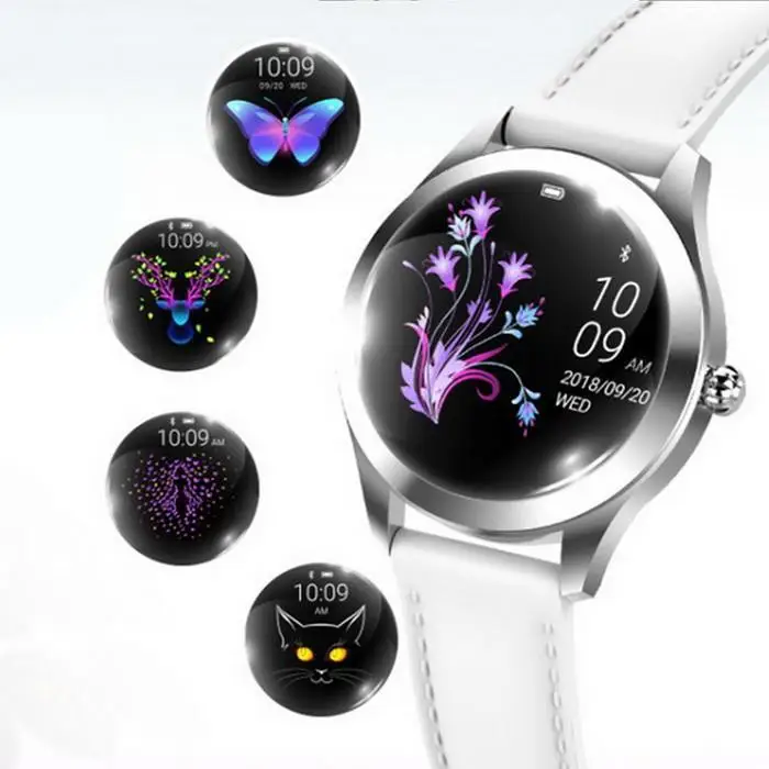 

Women Smart Watch IP68 Heart Rate Monitor Message Call Reminder Pedometer Calorie Smartwatch Women watch For Android IOS