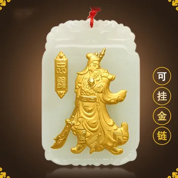 

Men and women wholesale 2018 hit the duke guan stone pendant necklace/3
