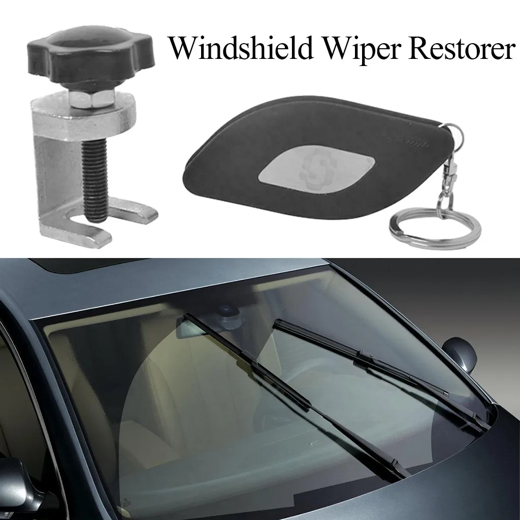 

Car Windshield Wiper Restorer Tool with Keychain Wiper Arm Puller Remover ABS Copper Stainless steel Accesorios de coche 0.8