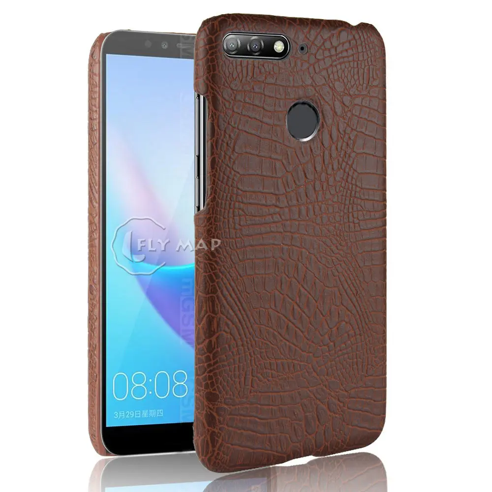 Чехол из крокодиловой кожи для Huawei Honor 7C C7 5 7 &quotAUM L41 жесткий чехол телефона