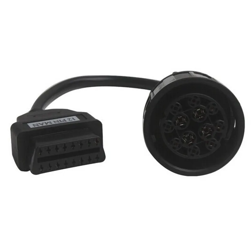 Для грузовика Man 12Pin для OBD2/OBD II 16 контактный диагностический инструмент
