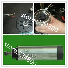 Хорошая станок для резьбы по дереву с воздушным охлаждением шпинделя МОТОР 1.5kw 4 подшипник 7002CP4*2 7002CP4*2 65 мм диаметр 220 v 24000rmp ER11 chunck