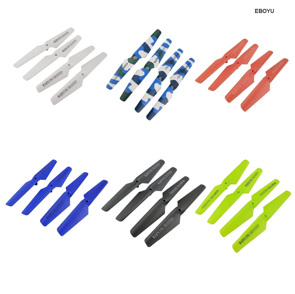 

6 sets* EBOYU X5C Propeller Blades Spare Parts RC Accessories For Syma X5C X5C-1 X5S X5SW RC Quadcopter Drone Propellers