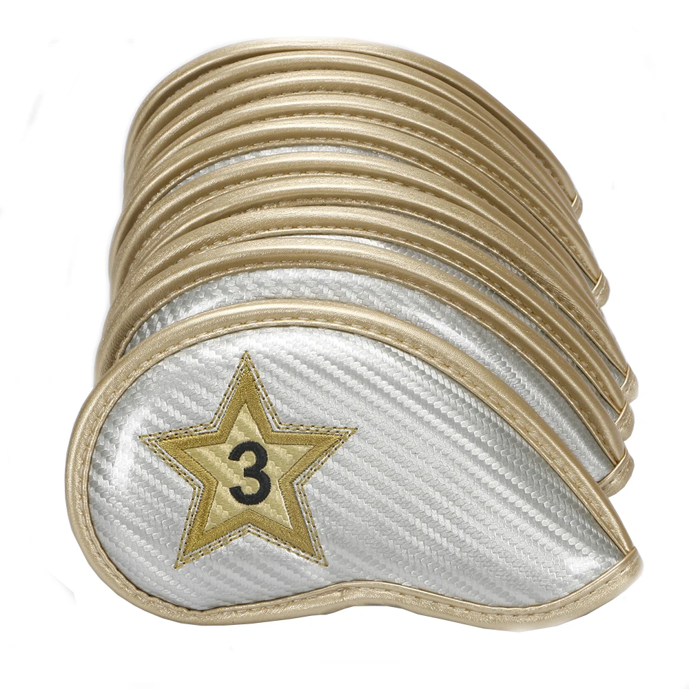 Golf Headcover  A set of 10 Golf Headcover Golf Iron Headcover