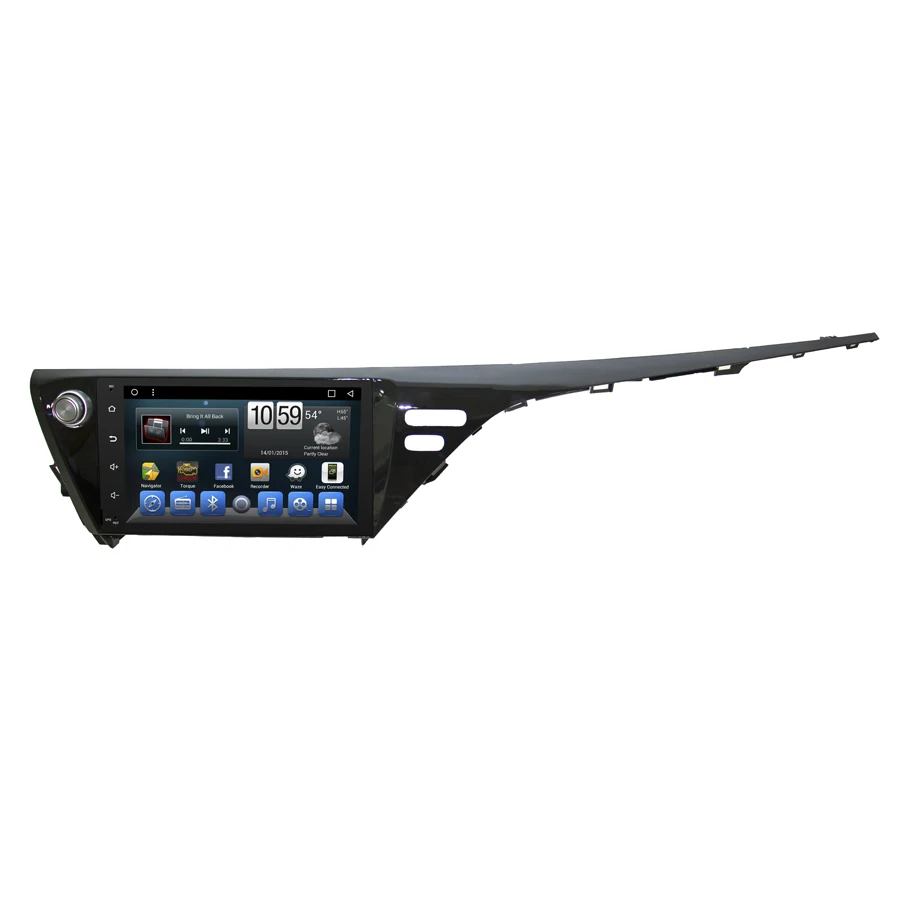 Perfect Navirider car dvd player for Toyota Camry 2018 Israel octa core android 8.1.0 car gps multimedia head unit stereo tape recorder 1