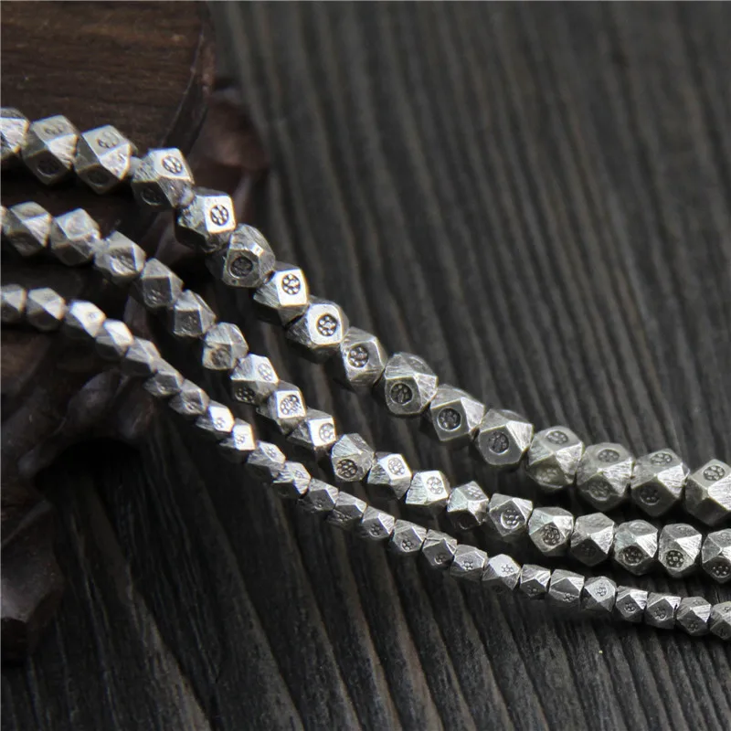 

Accessories Jewelry Handmade Silver 925 Sterling Silver Diy Bracelet Spacer Bead Positioning Beads Children Beads