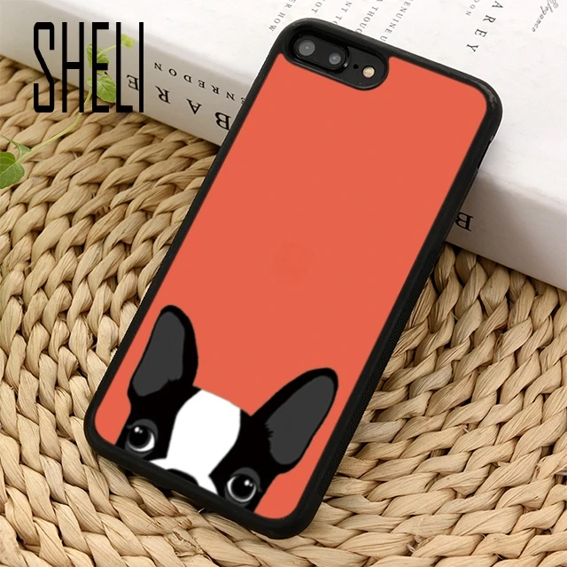 Чехол для телефона SHELI Dog BULLDOG Boston Terrier iPhone 4 5 6 6s 7 8 plus 11 pro X XR XS max Samsung S6 S7 edge S8 S9 S10 |